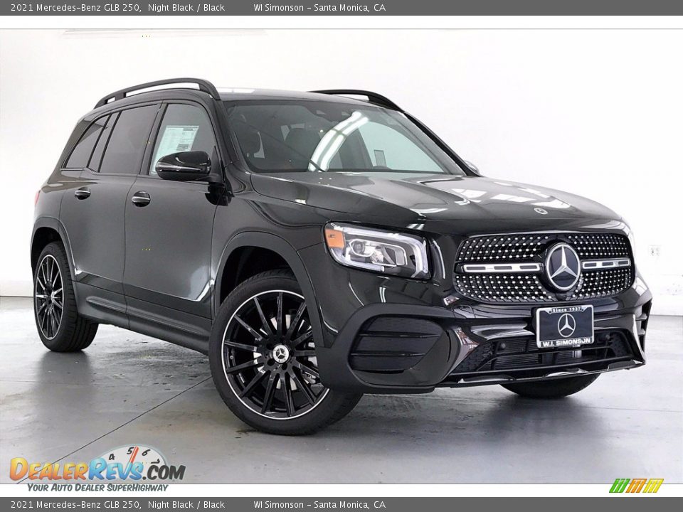 2021 Mercedes-Benz GLB 250 Night Black / Black Photo #12