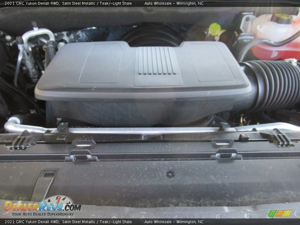 2021 GMC Yukon Denali 4WD Satin Steel Metallic / Teak/­Light Shale Photo #6