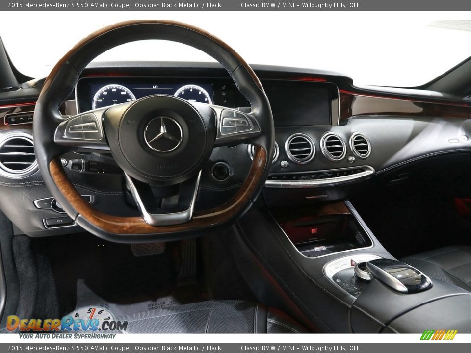 Dashboard of 2015 Mercedes-Benz S 550 4Matic Coupe Photo #8
