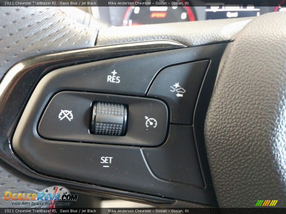 2021 Chevrolet TrailBlazer RS Oasis Blue / Jet Black Photo #22