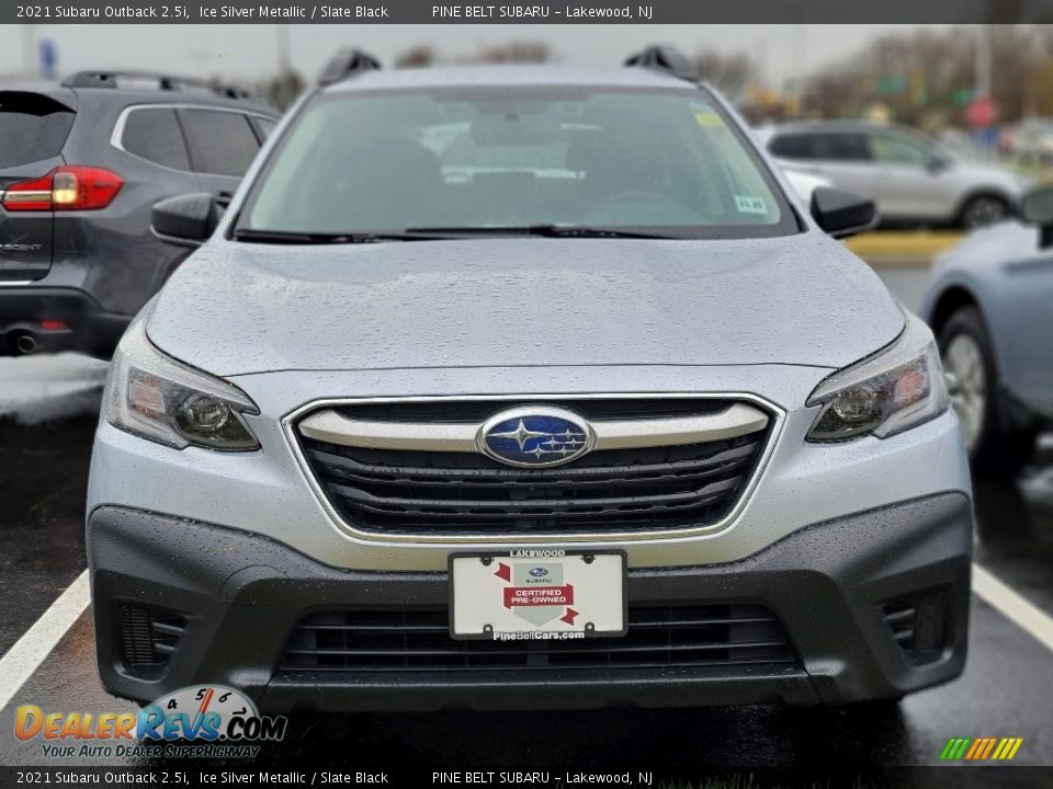 2021 Subaru Outback 2.5i Ice Silver Metallic / Slate Black Photo #2