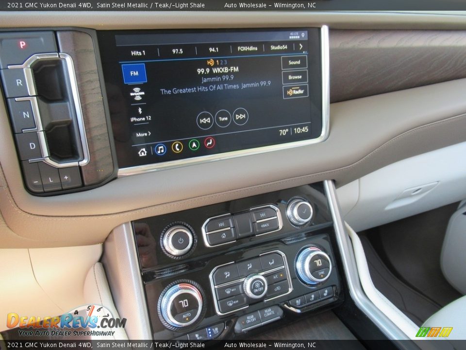 2021 GMC Yukon Denali 4WD Satin Steel Metallic / Teak/­Light Shale Photo #17