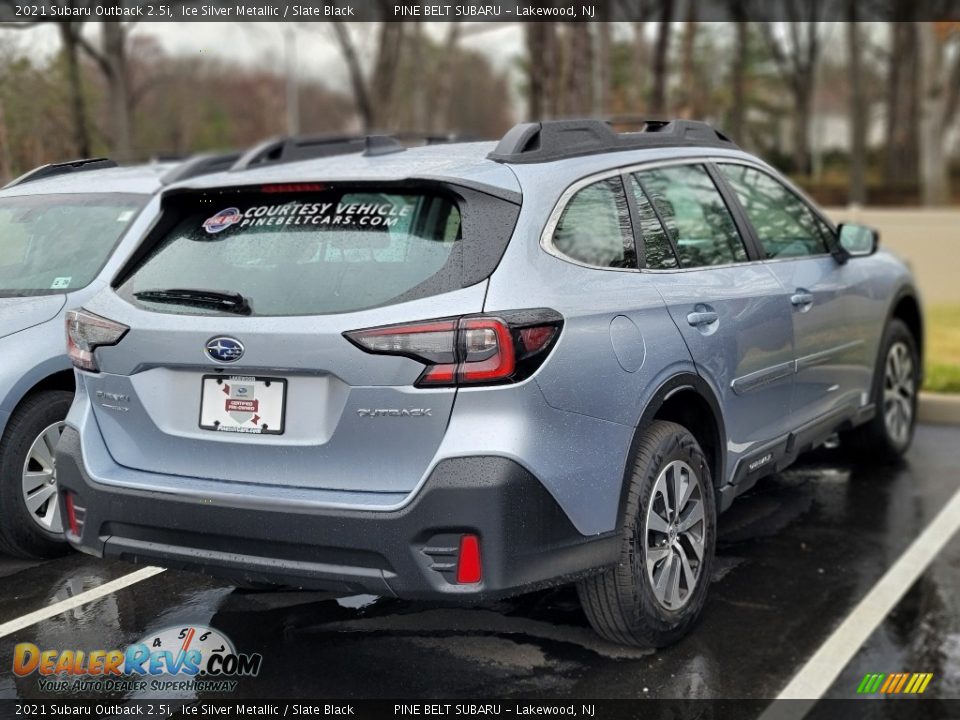 2021 Subaru Outback 2.5i Ice Silver Metallic / Slate Black Photo #4