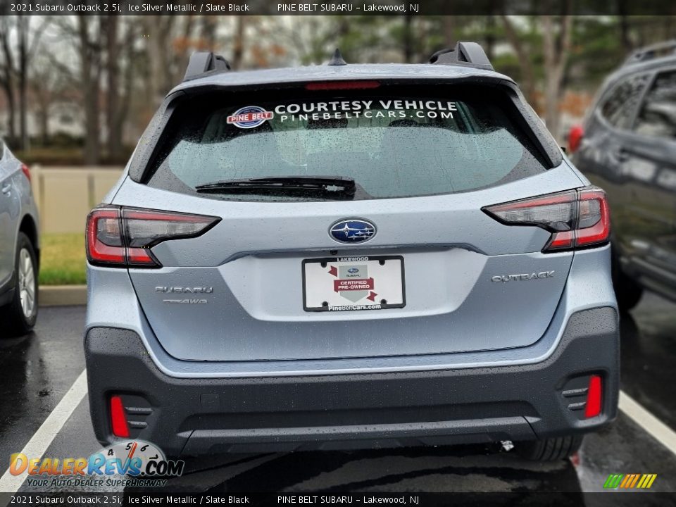 2021 Subaru Outback 2.5i Ice Silver Metallic / Slate Black Photo #5