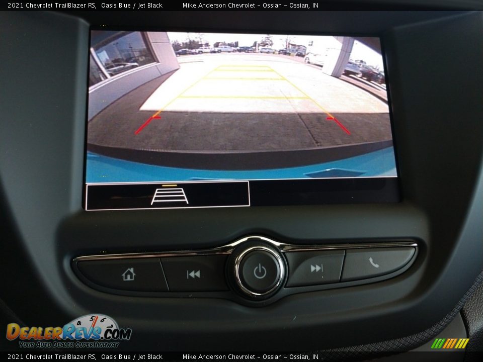 2021 Chevrolet TrailBlazer RS Oasis Blue / Jet Black Photo #27