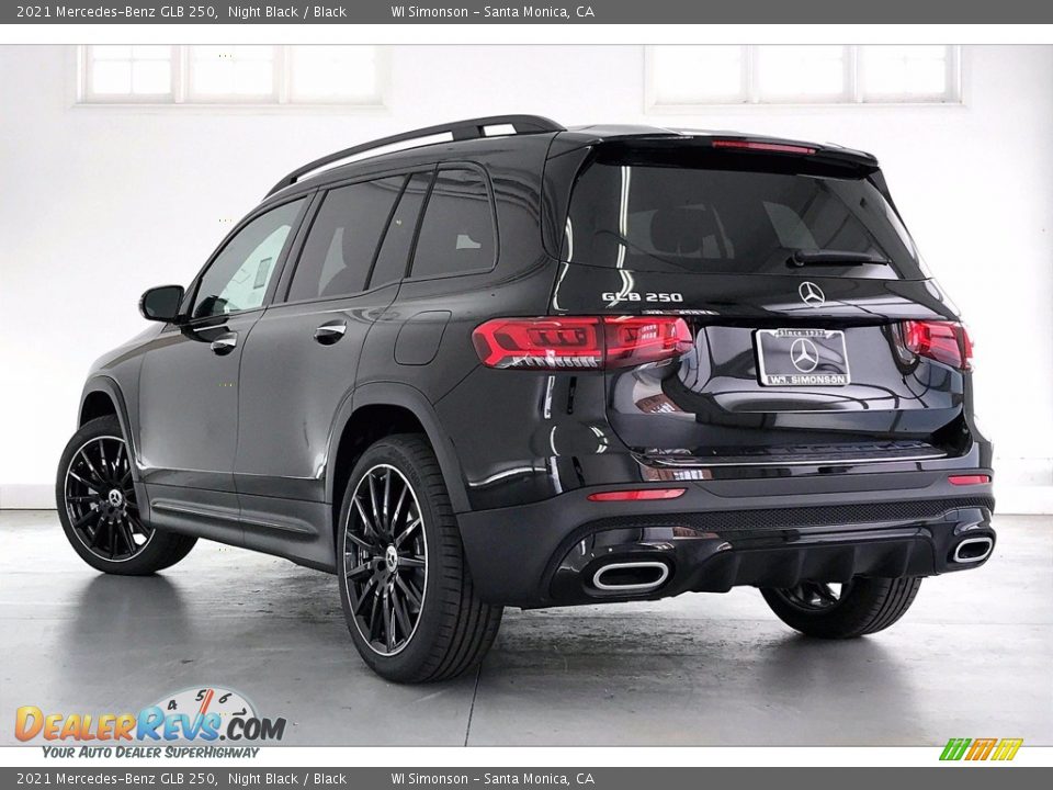 2021 Mercedes-Benz GLB 250 Night Black / Black Photo #2