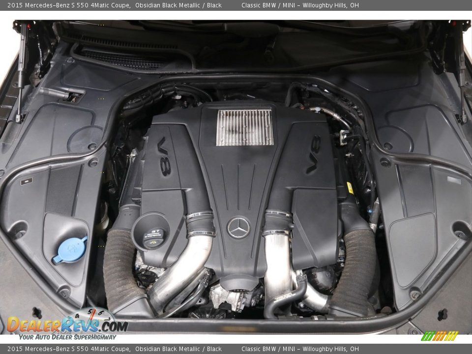 2015 Mercedes-Benz S 550 4Matic Coupe 4.6 Liter biturbo DI DOHC 32-Valve VVT V8 Engine Photo #25