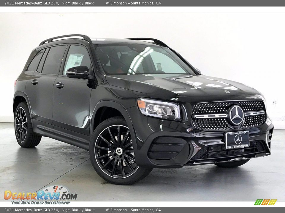 2021 Mercedes-Benz GLB 250 Night Black / Black Photo #12