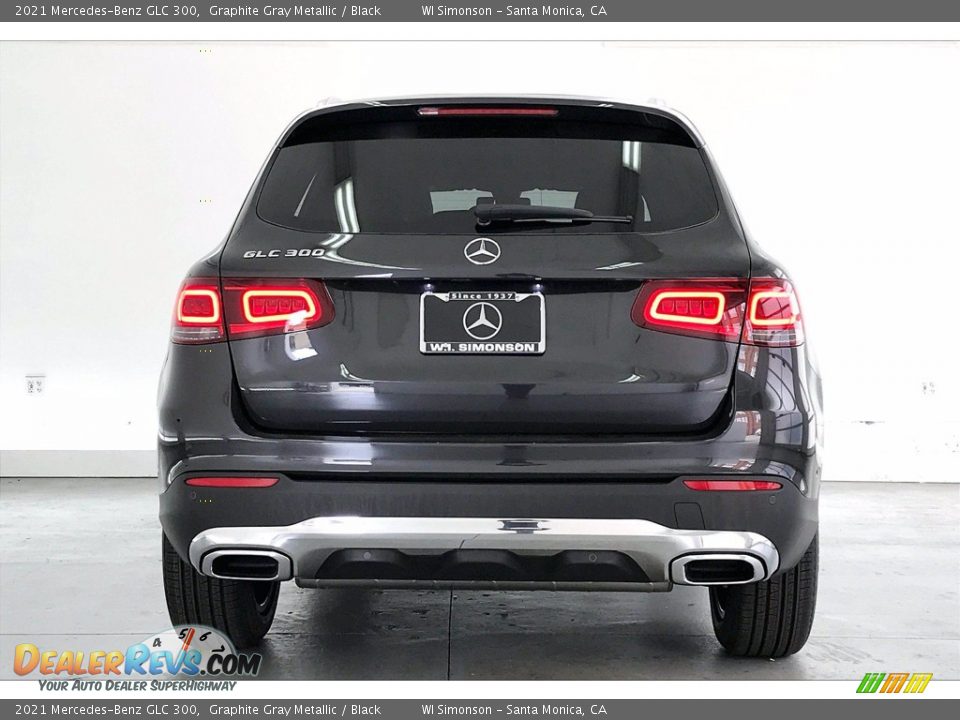 2021 Mercedes-Benz GLC 300 Graphite Gray Metallic / Black Photo #3