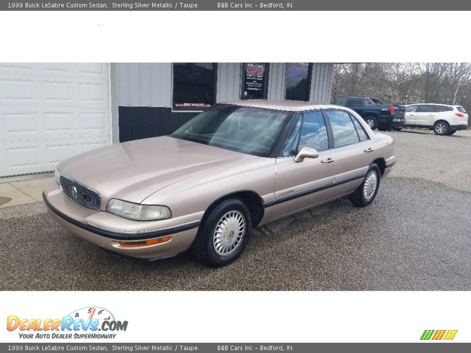 1999 Buick LeSabre Custom Sedan Sterling Silver Metallic / Taupe Photo #1