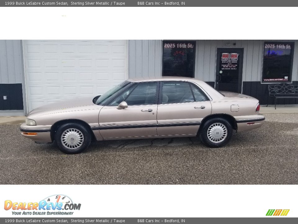 1999 Buick LeSabre Custom Sedan Sterling Silver Metallic / Taupe Photo #2