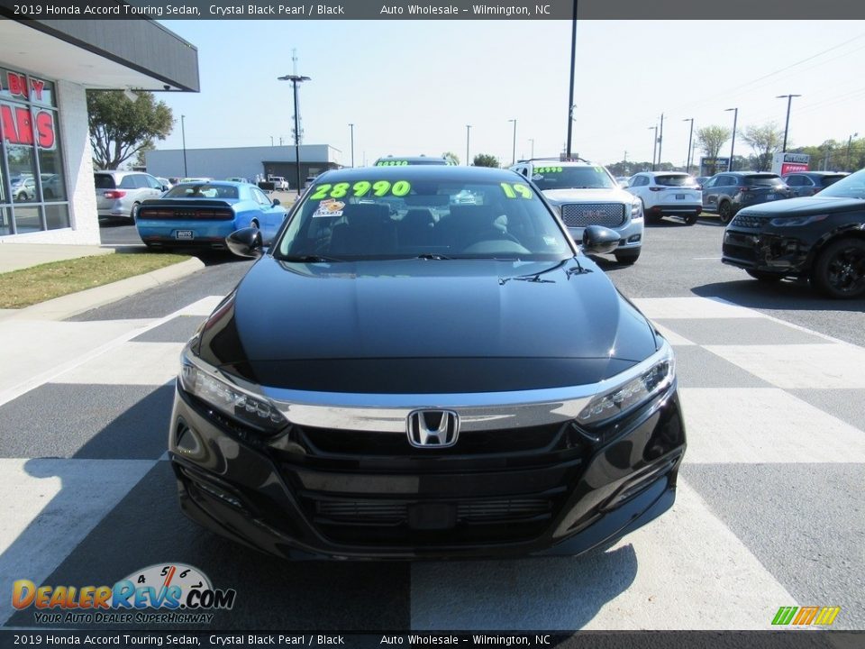 2019 Honda Accord Touring Sedan Crystal Black Pearl / Black Photo #2