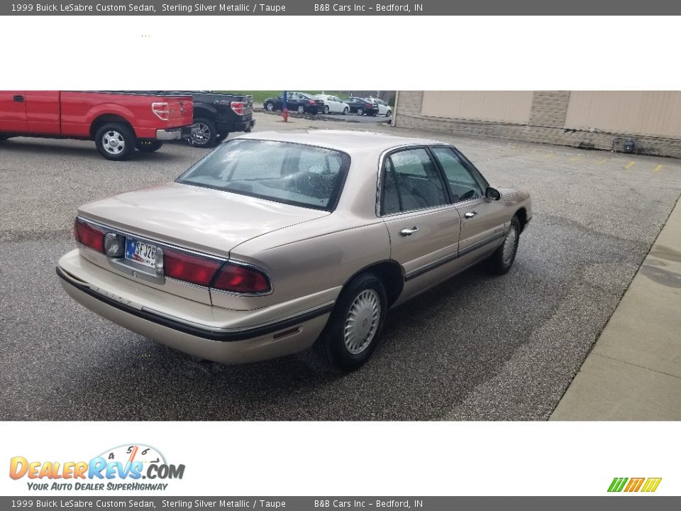 1999 Buick LeSabre Custom Sedan Sterling Silver Metallic / Taupe Photo #5