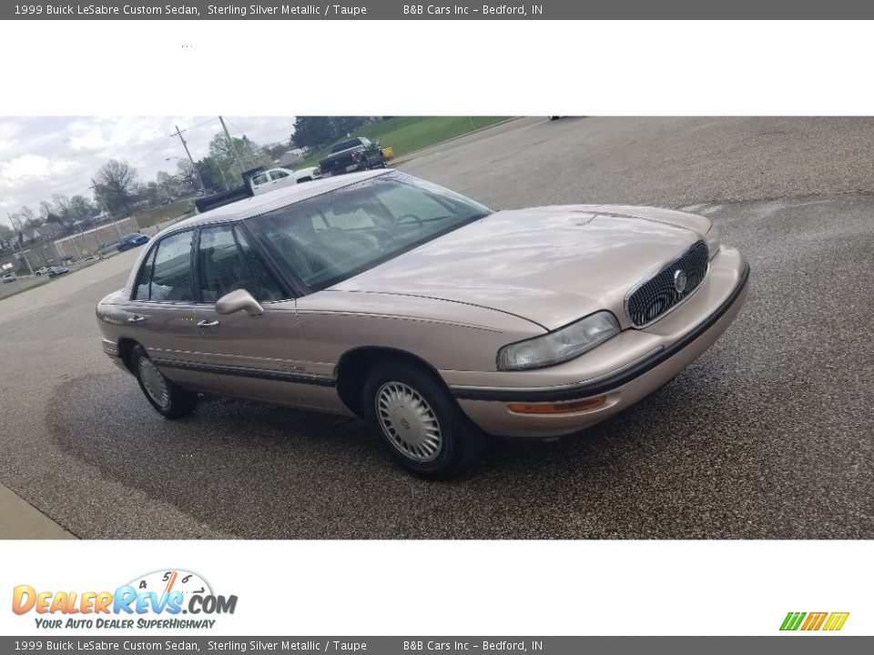 1999 Buick LeSabre Custom Sedan Sterling Silver Metallic / Taupe Photo #6