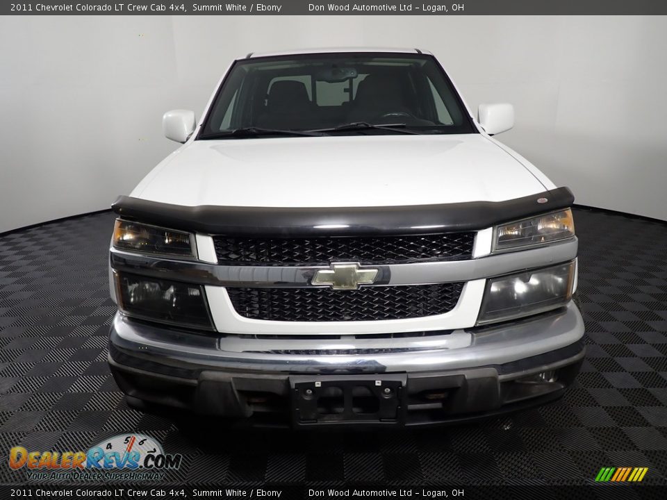 2011 Chevrolet Colorado LT Crew Cab 4x4 Summit White / Ebony Photo #4