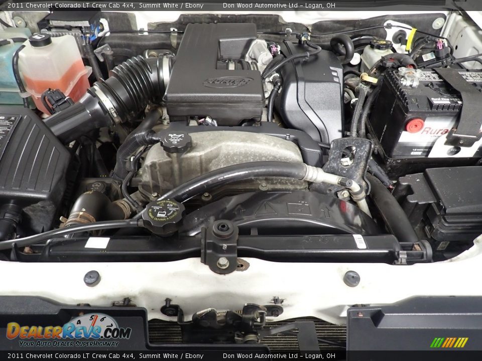 2011 Chevrolet Colorado LT Crew Cab 4x4 Summit White / Ebony Photo #6