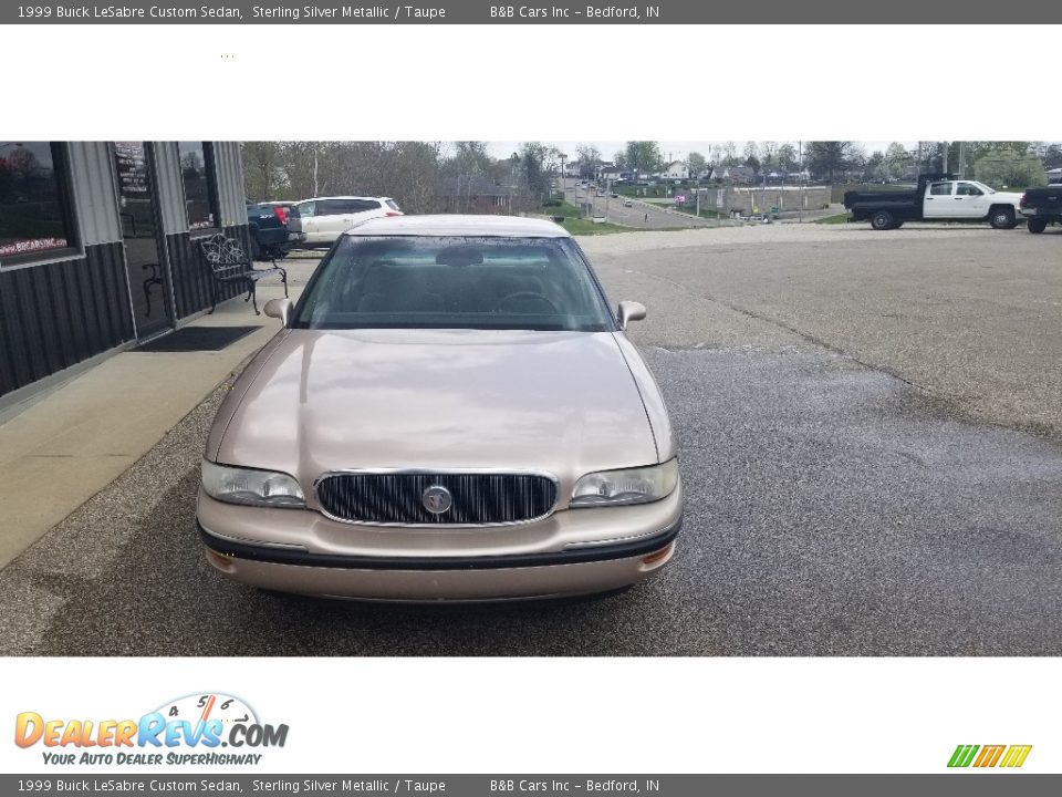 1999 Buick LeSabre Custom Sedan Sterling Silver Metallic / Taupe Photo #15