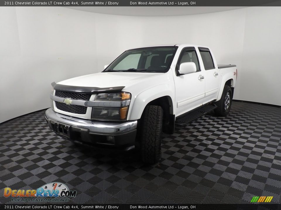 2011 Chevrolet Colorado LT Crew Cab 4x4 Summit White / Ebony Photo #7