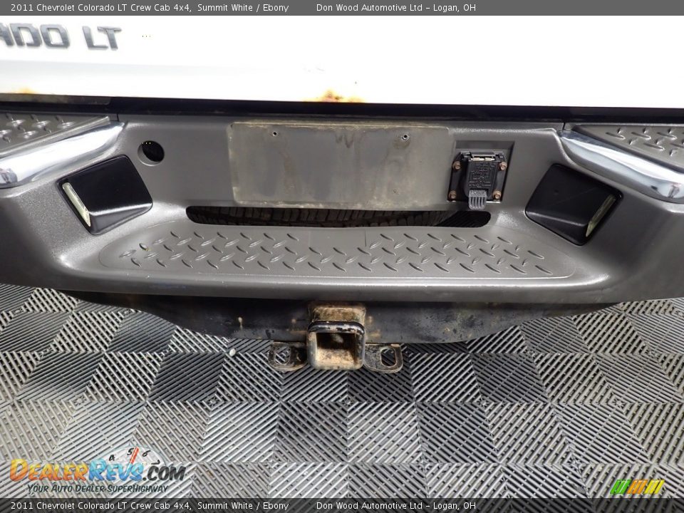 2011 Chevrolet Colorado LT Crew Cab 4x4 Summit White / Ebony Photo #12