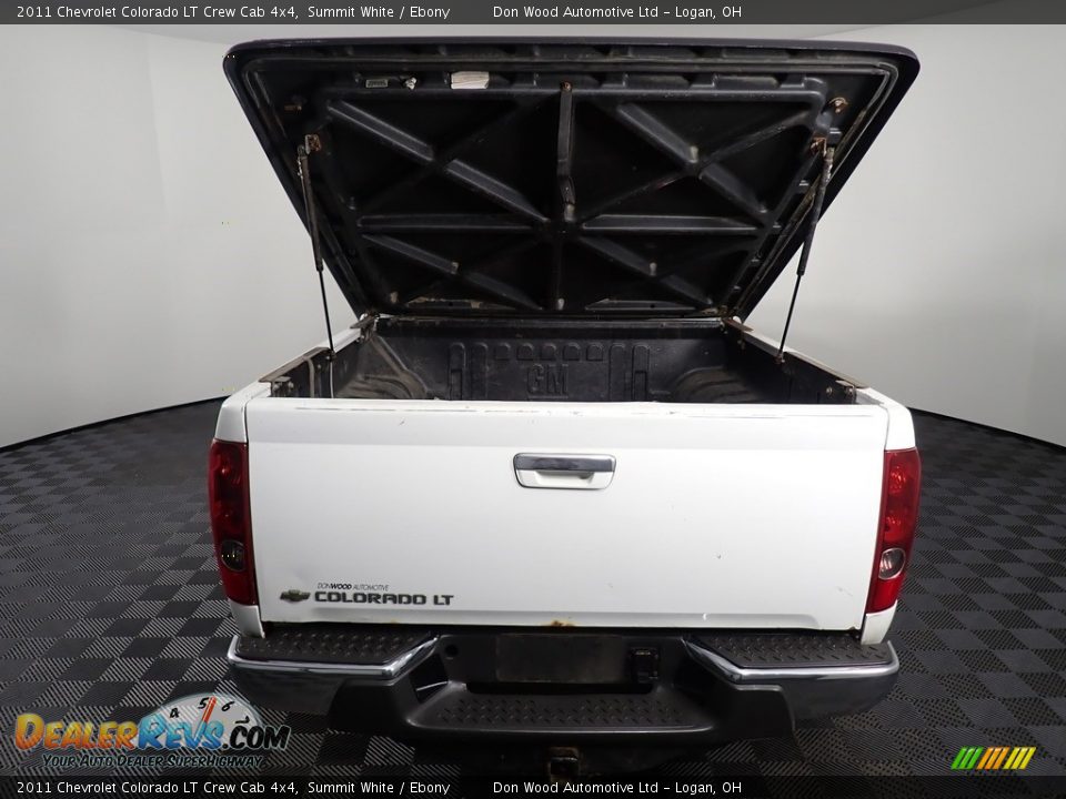 2011 Chevrolet Colorado LT Crew Cab 4x4 Summit White / Ebony Photo #13