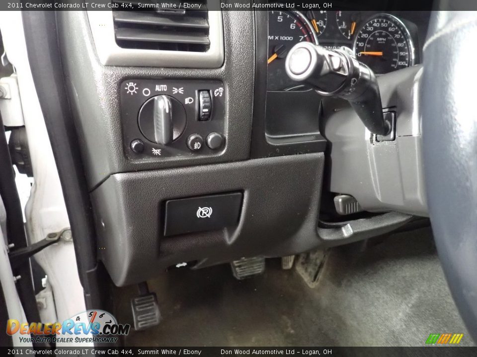 2011 Chevrolet Colorado LT Crew Cab 4x4 Summit White / Ebony Photo #18