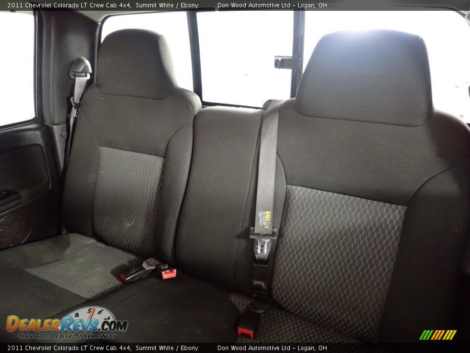 2011 Chevrolet Colorado LT Crew Cab 4x4 Summit White / Ebony Photo #21