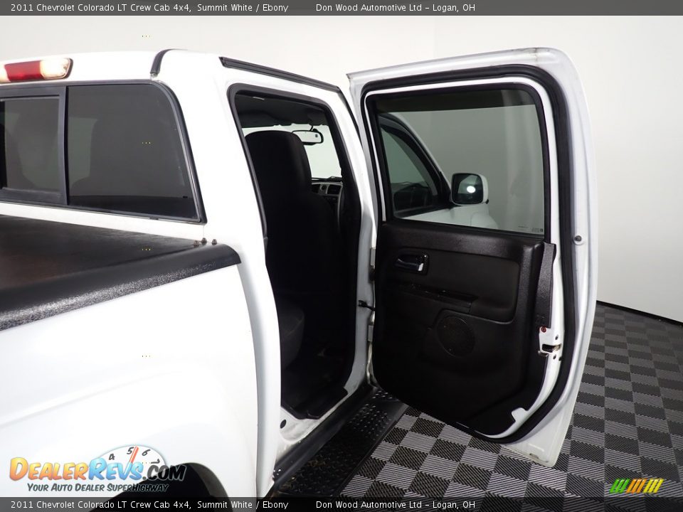 2011 Chevrolet Colorado LT Crew Cab 4x4 Summit White / Ebony Photo #25