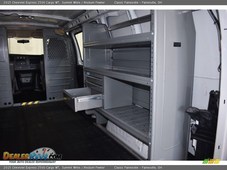 2015 Chevrolet Express 2500 Cargo WT Summit White / Medium Pewter Photo #8