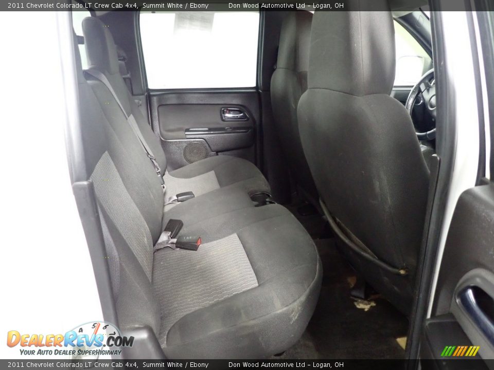 2011 Chevrolet Colorado LT Crew Cab 4x4 Summit White / Ebony Photo #26
