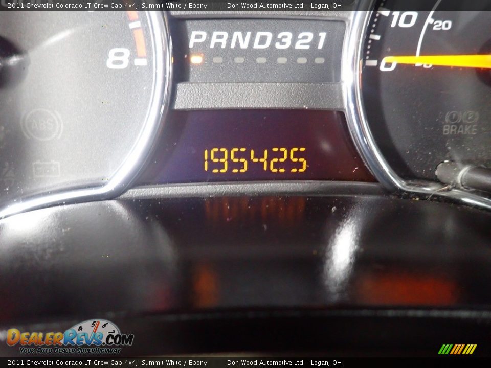 2011 Chevrolet Colorado LT Crew Cab 4x4 Summit White / Ebony Photo #31
