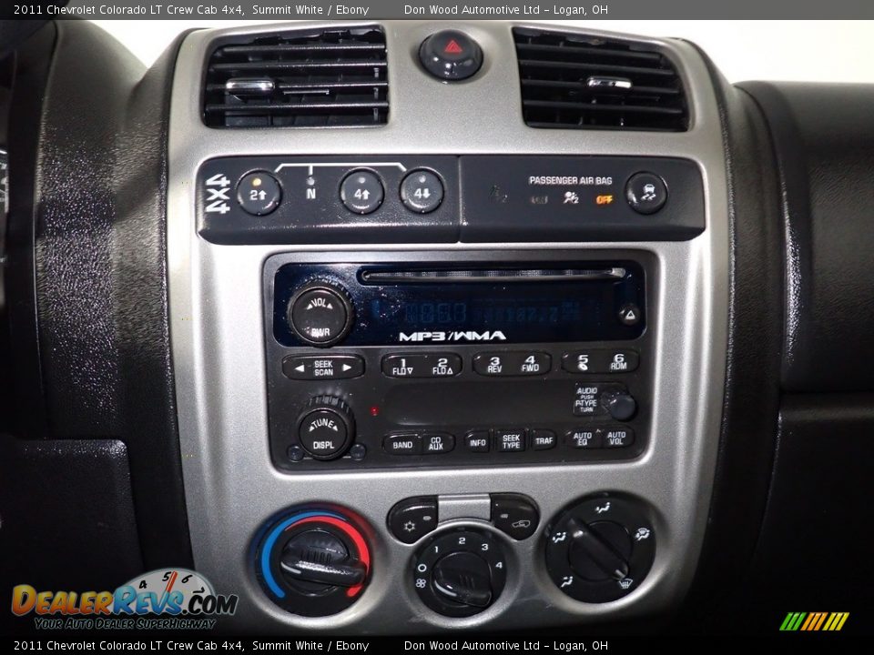 2011 Chevrolet Colorado LT Crew Cab 4x4 Summit White / Ebony Photo #33