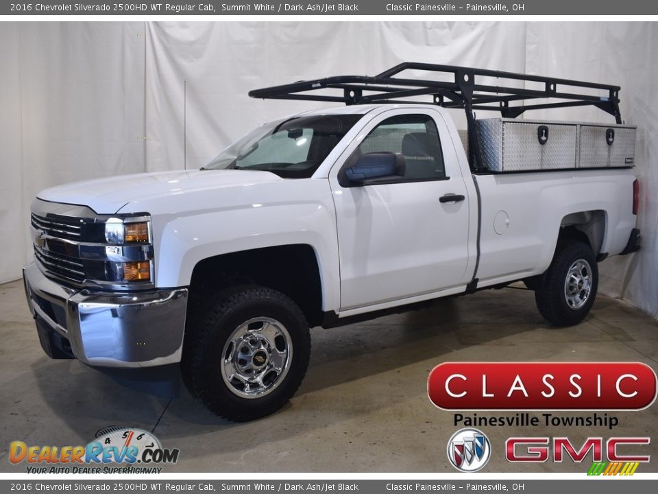 2016 Chevrolet Silverado 2500HD WT Regular Cab Summit White / Dark Ash/Jet Black Photo #1