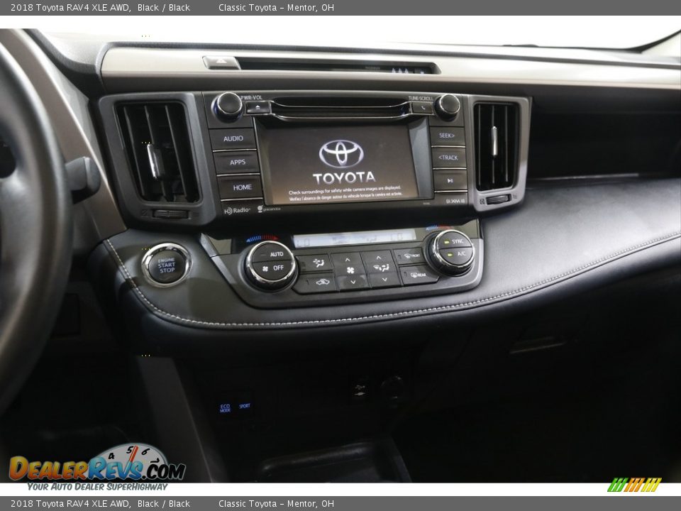 2018 Toyota RAV4 XLE AWD Black / Black Photo #9