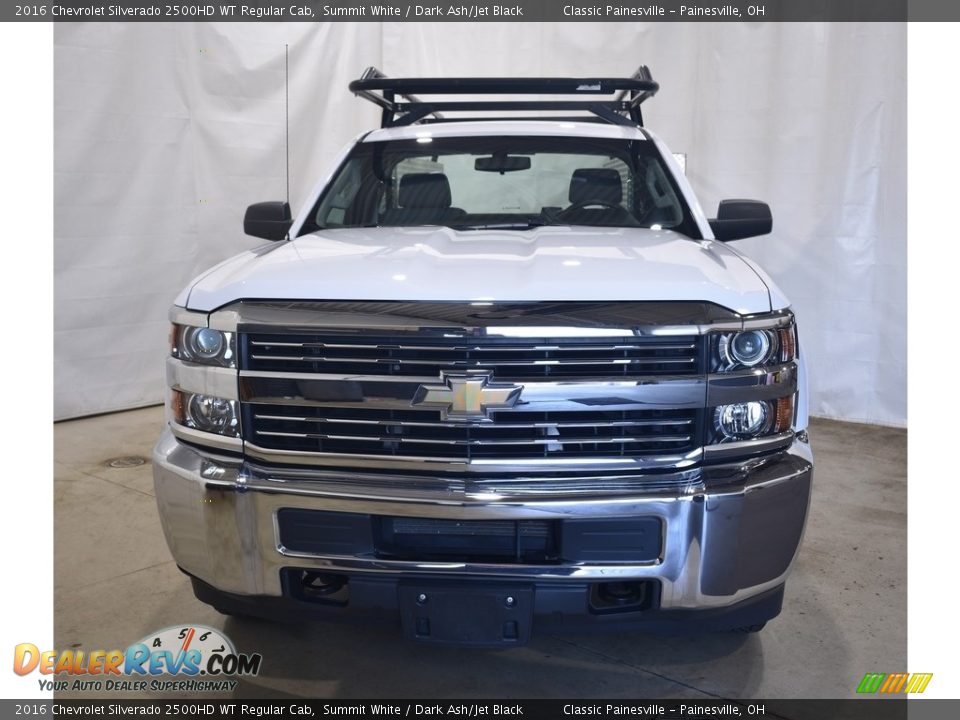 2016 Chevrolet Silverado 2500HD WT Regular Cab Summit White / Dark Ash/Jet Black Photo #4