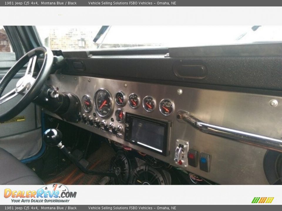 Dashboard of 1981 Jeep CJ5 4x4 Photo #4