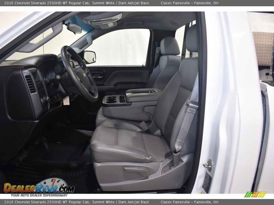 Front Seat of 2016 Chevrolet Silverado 2500HD WT Regular Cab Photo #7