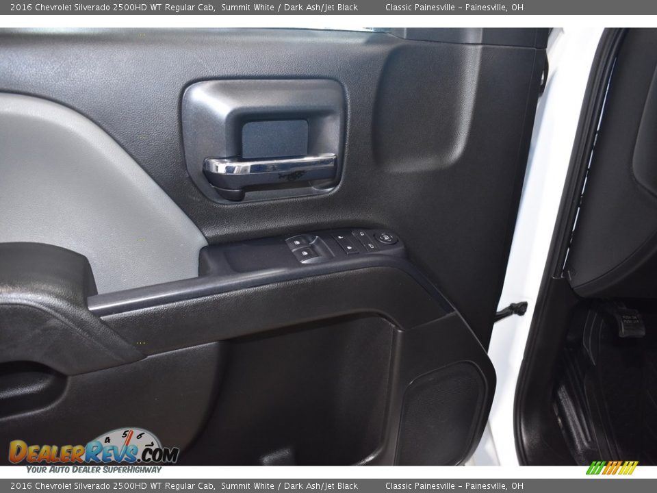 2016 Chevrolet Silverado 2500HD WT Regular Cab Summit White / Dark Ash/Jet Black Photo #10