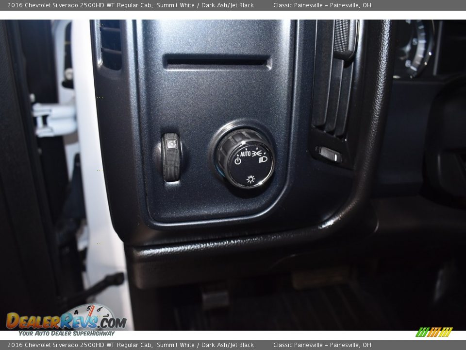 2016 Chevrolet Silverado 2500HD WT Regular Cab Summit White / Dark Ash/Jet Black Photo #11