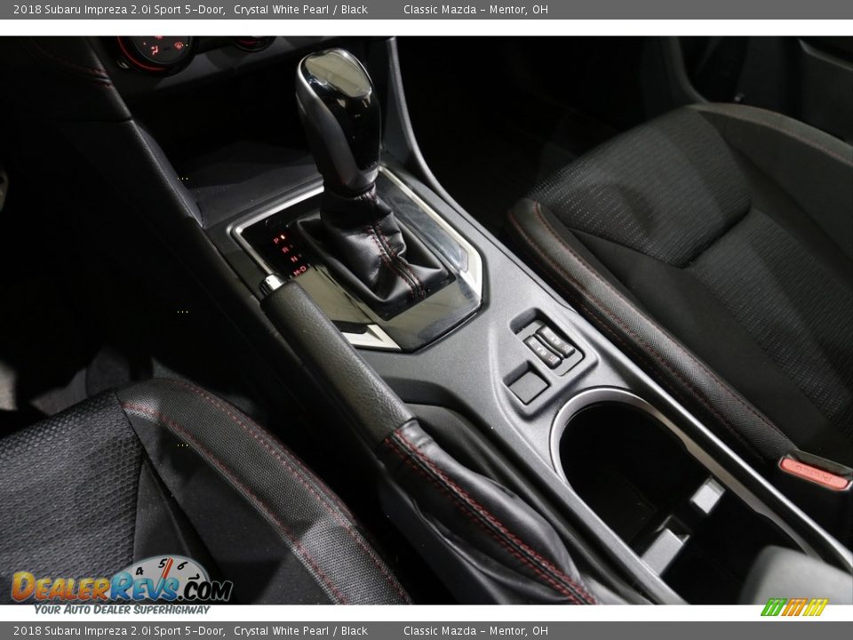 2018 Subaru Impreza 2.0i Sport 5-Door Crystal White Pearl / Black Photo #18