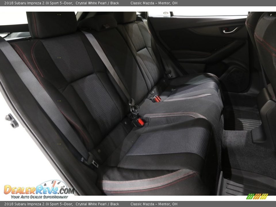 2018 Subaru Impreza 2.0i Sport 5-Door Crystal White Pearl / Black Photo #20