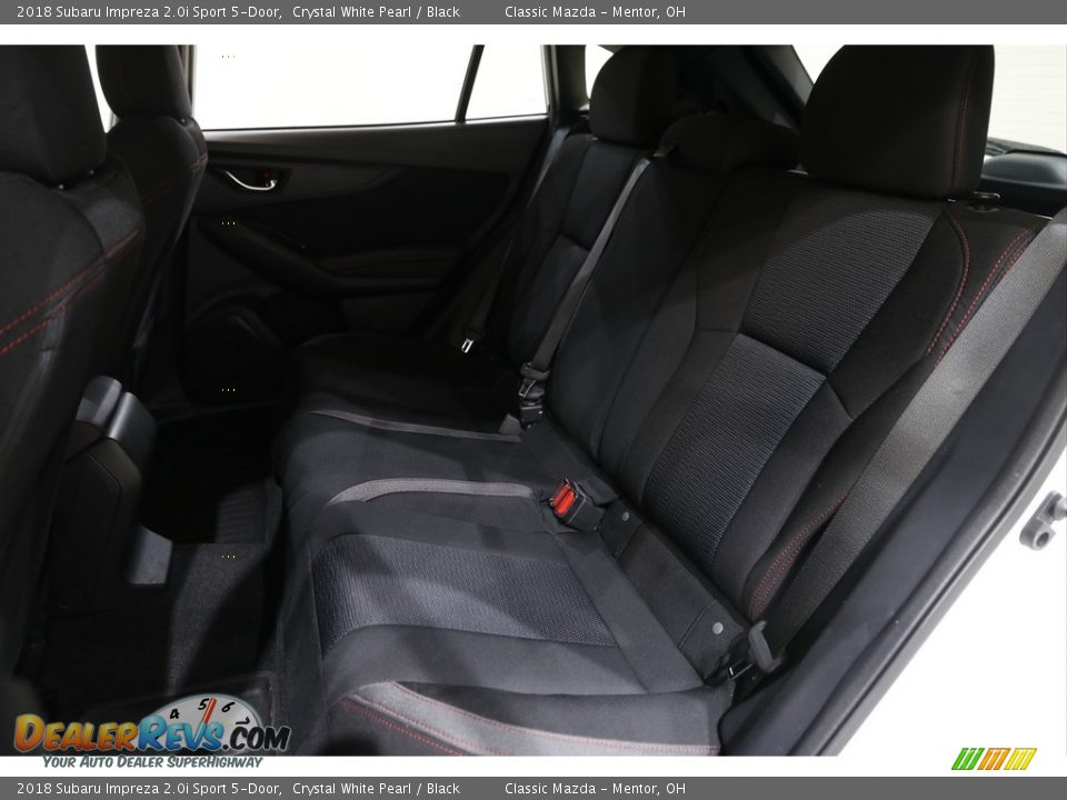 2018 Subaru Impreza 2.0i Sport 5-Door Crystal White Pearl / Black Photo #21