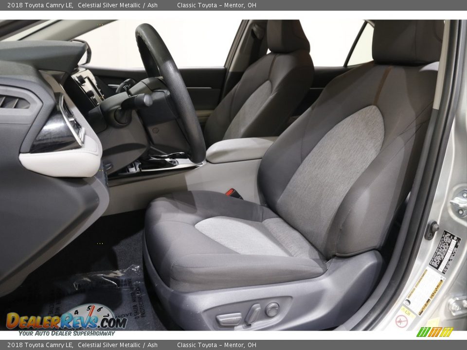 2018 Toyota Camry LE Celestial Silver Metallic / Ash Photo #5