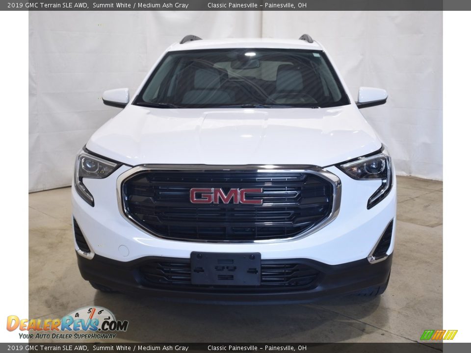 2019 GMC Terrain SLE AWD Summit White / Medium Ash Gray Photo #4