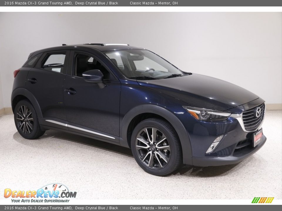 Deep Crystal Blue 2016 Mazda CX-3 Grand Touring AWD Photo #1