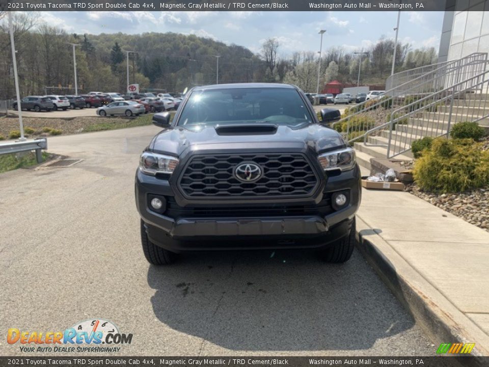 2021 Toyota Tacoma TRD Sport Double Cab 4x4 Magnetic Gray Metallic / TRD Cement/Black Photo #2