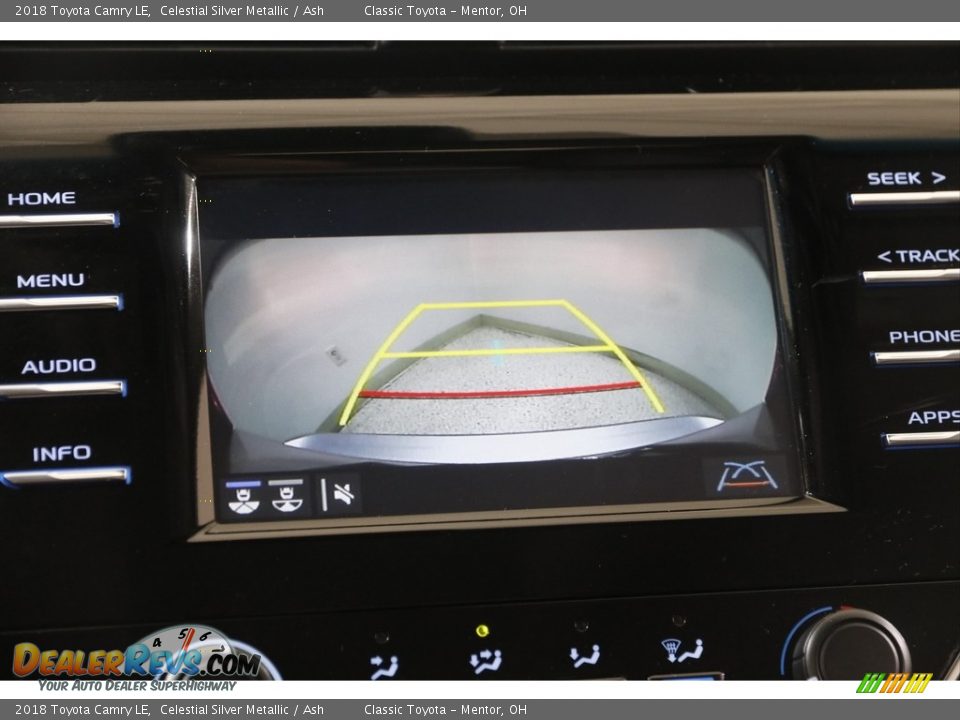 2018 Toyota Camry LE Celestial Silver Metallic / Ash Photo #11