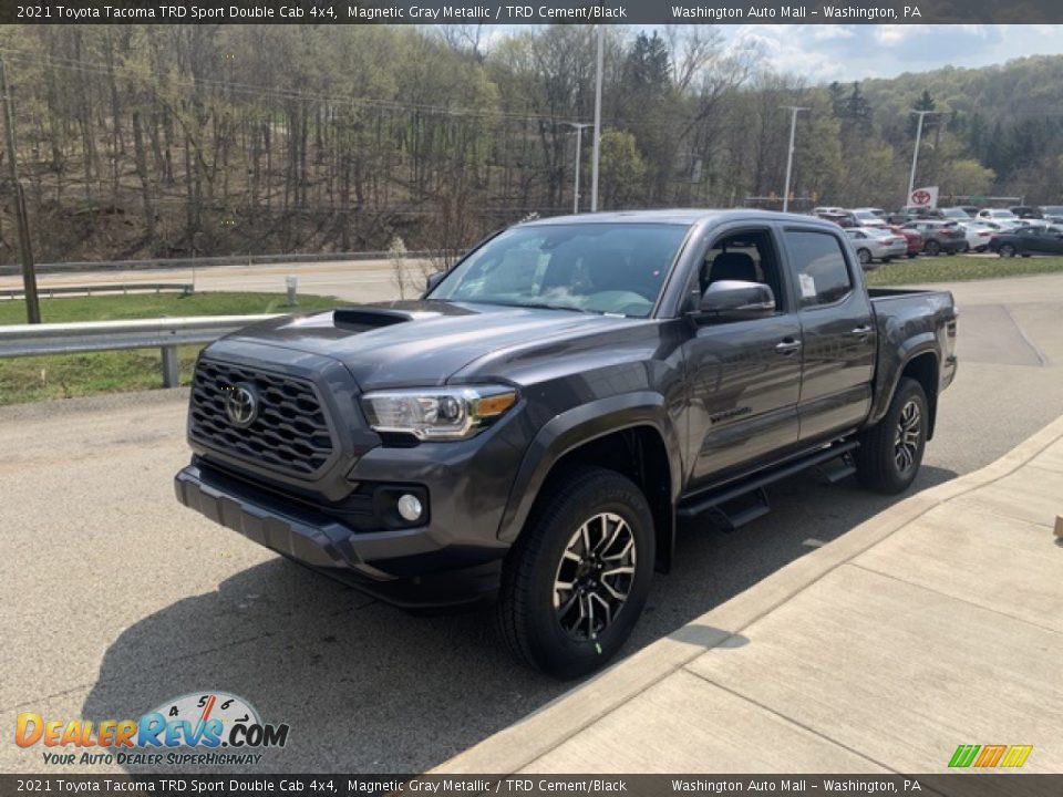 2021 Toyota Tacoma TRD Sport Double Cab 4x4 Magnetic Gray Metallic / TRD Cement/Black Photo #3