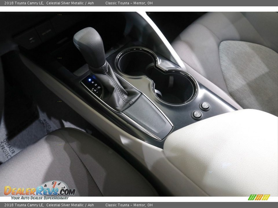 2018 Toyota Camry LE Celestial Silver Metallic / Ash Photo #13