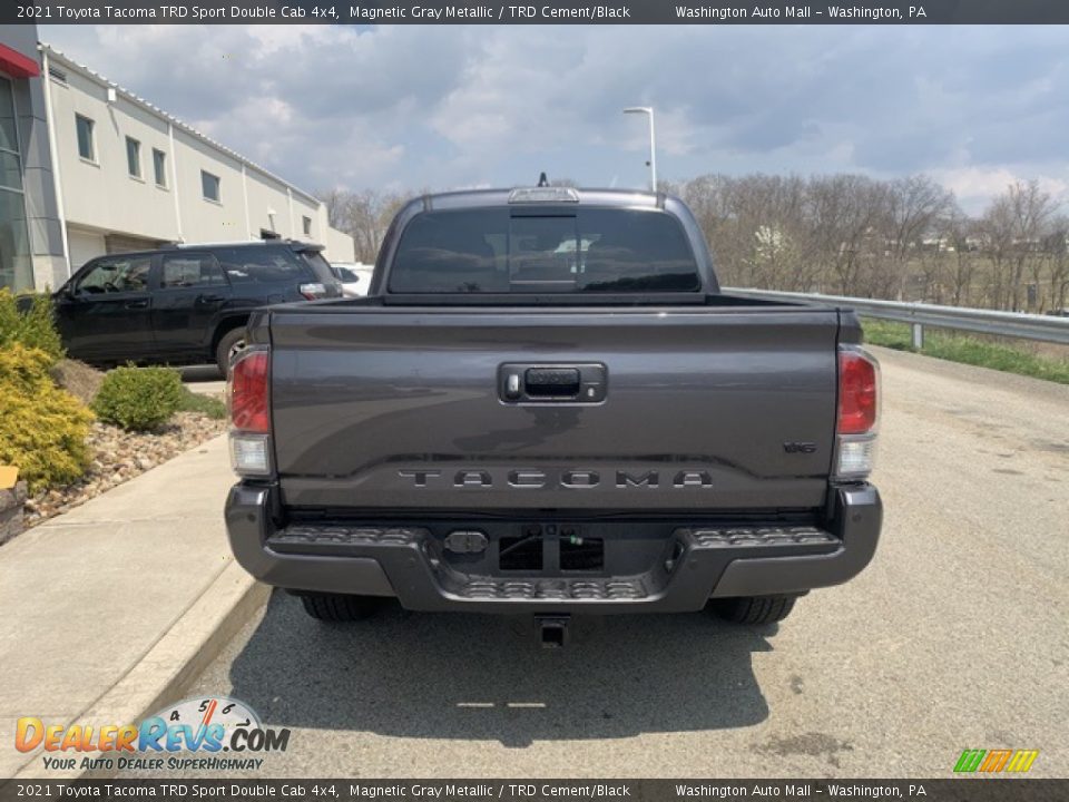 2021 Toyota Tacoma TRD Sport Double Cab 4x4 Magnetic Gray Metallic / TRD Cement/Black Photo #5