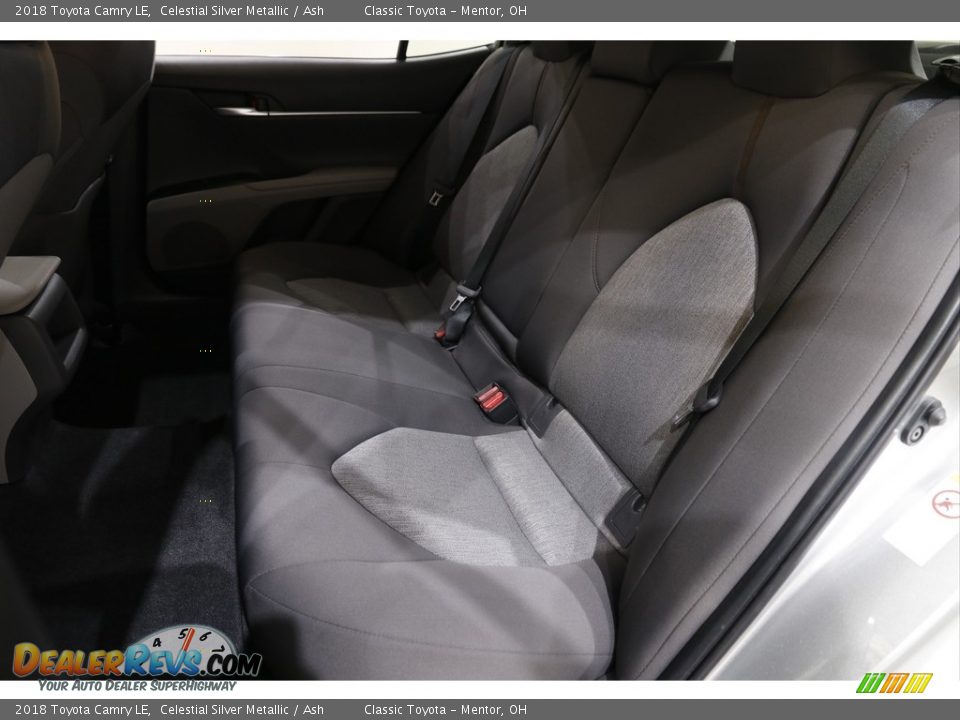 2018 Toyota Camry LE Celestial Silver Metallic / Ash Photo #16